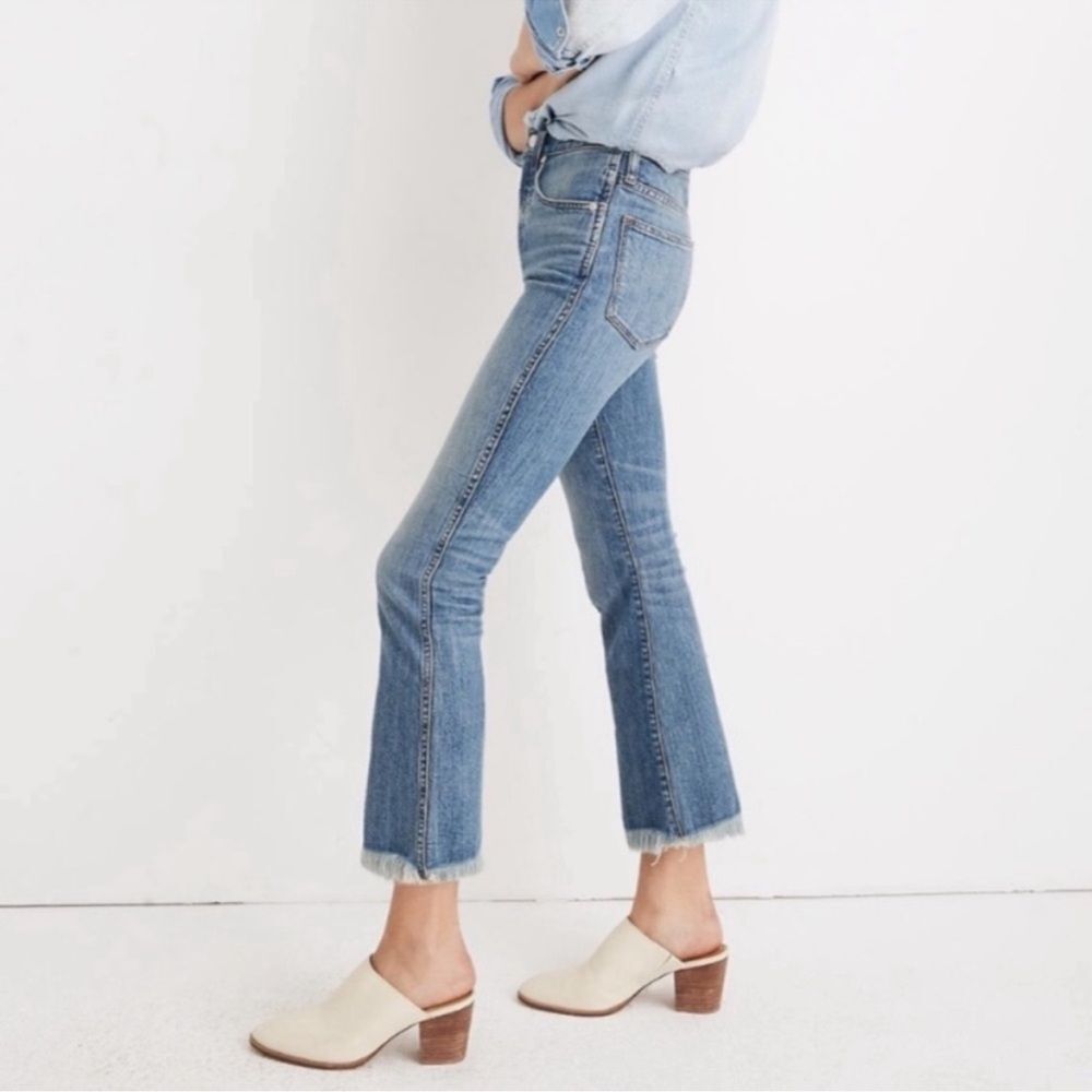 Madewell Jeans Cali Demi Boot 28 Tall